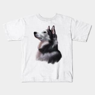 The Siberian Husky Kids T-Shirt